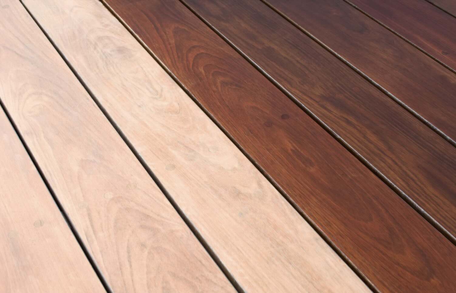 Deck Staining in Afton