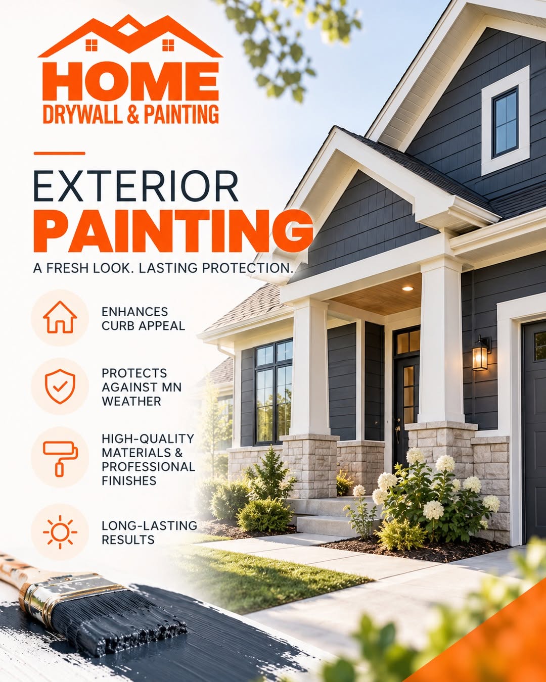 Exterior painting in minneapolis